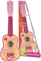Bontempi Houten Gitaar 6 Snaren Roz van €37,99 voor €26,59, Ophalen of Verzenden, Nieuw