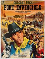 Only the valiant (1951) Gregory Peck - French poster cinema, Nieuw