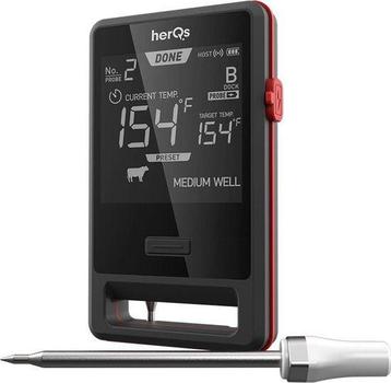 Tweedekans | herQs - Pin PRO - BBQ thermometer – beschikbaar voor biedingen