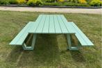 Rockwood® Picknicktafel Aluminium Londen Saliegroen 1.80m, Ophalen of Verzenden, Nieuw, Rechthoekig, Hout