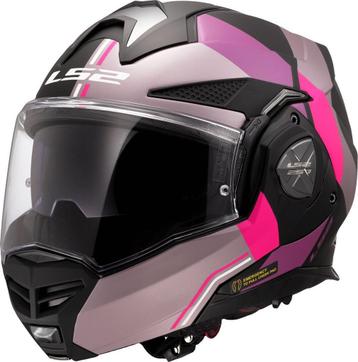 LS2 FF901 Advant X Ultra Grijs Paars 06 Systeemhelm beschikbaar voor biedingen