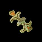 Vroeg-middeleeuws Fibula, Merovingische Fleur-de-Lis, Antiek en Kunst