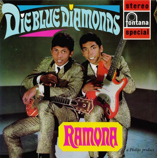 LP gebruikt - Die Blue Diamonds - Ramona, Cd's en Dvd's, Vinyl | Pop, Zo goed als nieuw, Verzenden