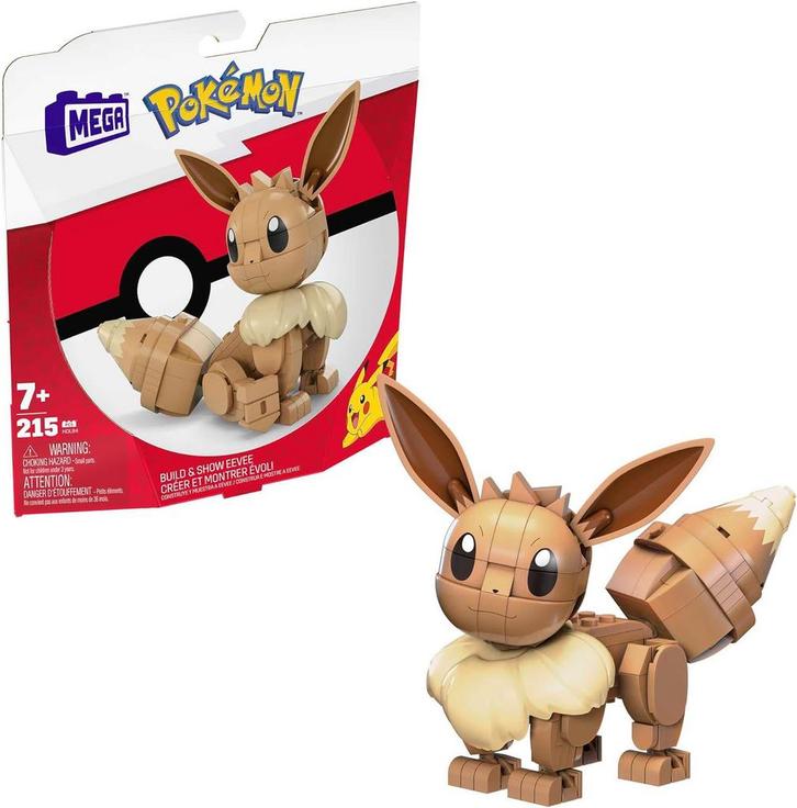 Mega Construx Pokemon - Medium Pokemon Eevie, Kinderen en Baby's, Speelgoed | Bouwstenen, Nieuw, Verzenden