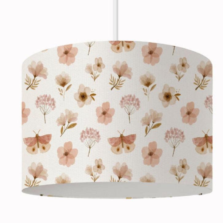 Kinderkamer hanglamp bloemen en vlinders – sfeervolle ver., Kinderen en Baby's, Kinderkamer | Inrichting en Decoratie, Nieuw, Ophalen of Verzenden