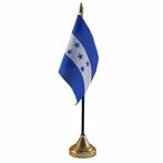 Honduras versiering tafelvlag 10 x 15 cm - Honduras versie.., Nieuw, Ophalen of Verzenden