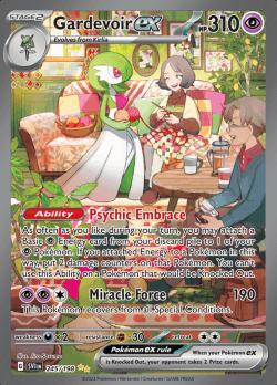 Gardevoir EX 245/198 Scarlet en Violet beschikbaar voor biedingen