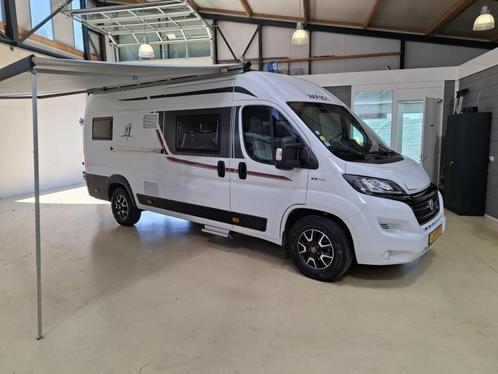 Rapido V68 140PK Enkele Bedden Level Systeem Solar 13000Km, Caravans en Kamperen, Campers, Cassettetoilet, ABS, Achteruitrijcamera