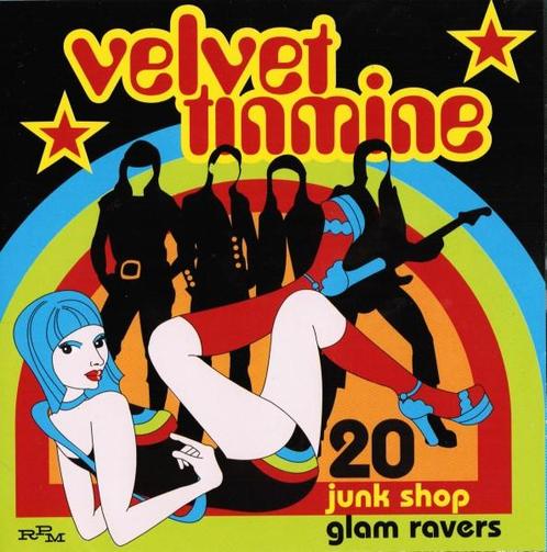 cd - Various - Velvet Tinmine (20 Junk Shop Glam Ravers), Cd's en Dvd's, Cd's | Overige Cd's, Zo goed als nieuw, Verzenden
