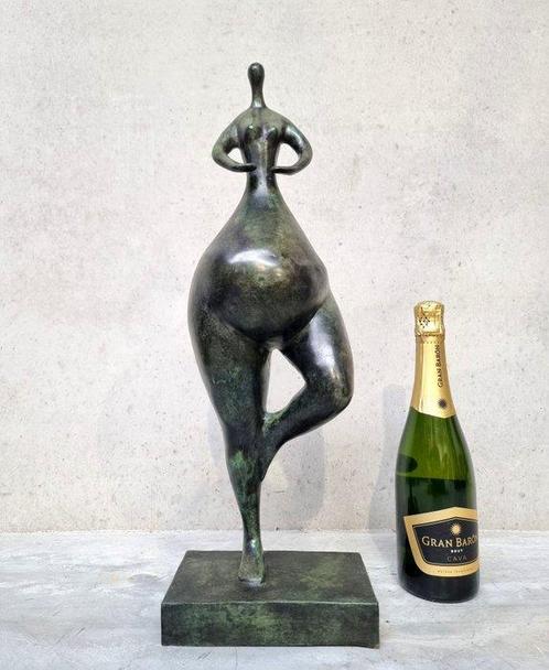 sculptuur, Ballerina Abstract - 58 cm - Brons, Antiek en Kunst, Kunst | Designobjecten