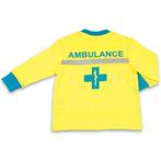 Fun2Wear - Pyjama Ambulance Geel - Geel - Maat 92 - Jongens, Verzenden, Nieuw, Jongen