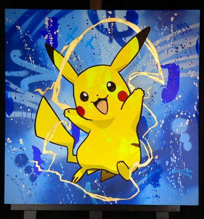 Socrate - Pikachu - golden thunder, Antiek en Kunst, Kunst | Designobjecten