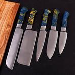 Keukenmes - Chefs knife - Hoogwaardig staal, hars - Noord, Antiek en Kunst