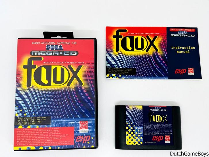 Sega Mega CD - Flux, Spelcomputers en Games, Games | Sega, Gebruikt, Verzenden