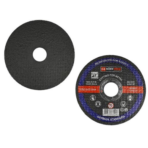 Hofftech Metaal doorslijpschijf - 115 mm - 2.0 mm dik - v..., Doe-het-zelf en Verbouw, Gereedschap | Slijpmachines, Nieuw, Ophalen of Verzenden