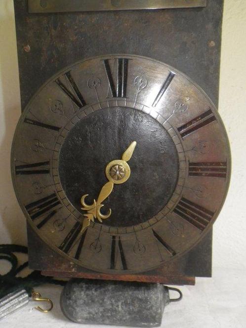 Uurwerk (6) - ijzer en messing - 1700-1750, Antiek en Kunst, Antiek | Klokken