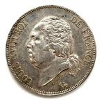 Frankrijk. Louis XVIII (1814-1824). 5 Francs 1822-A, Paris, Postzegels en Munten, Munten | Europa | Euromunten