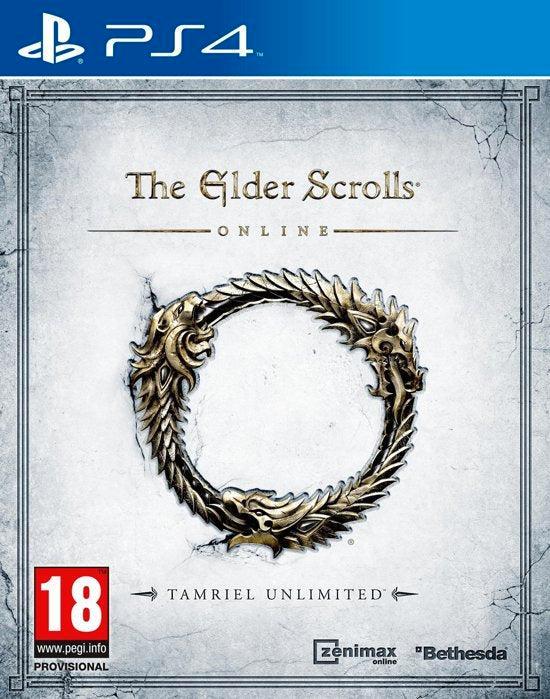 PS4 - The Elder Scrolls online - Tamriel unlimited, Spelcomputers en Games, Games | Sony PlayStation 4, Zo goed als nieuw, Ophalen of Verzenden