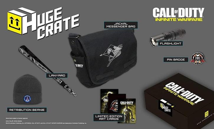 Huge Crate Call of Duty Infinite Warfare (Nieuw), Spelcomputers en Games, Spelcomputers | Overige Accessoires, Nieuw, Verzenden