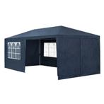 Partytent met zijwanden 3x6 m - blauw, Tuin en Terras, Partytenten, Verzenden, Nieuw