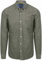 NZA Shirt James Twill Melange Olijfgroen maat XL Heren, Kleding | Heren, Overhemden, Verzenden, Nieuw, New Zealand Auckland