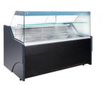 Koelvitrine Wesley | RVS | Zwart | 159 (b) x 90,2 (d) x 1..., Verzenden, Nieuw in verpakking