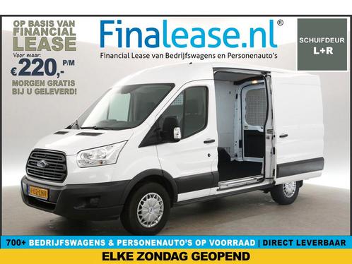 Ford Transit 350 2.0 TDCI L2H2 2xSchuifd Airco Cruise €220pm, Auto's, Bestelauto's, Lease, Handgeschakeld, Diesel, Ford, Wit, Verzenden