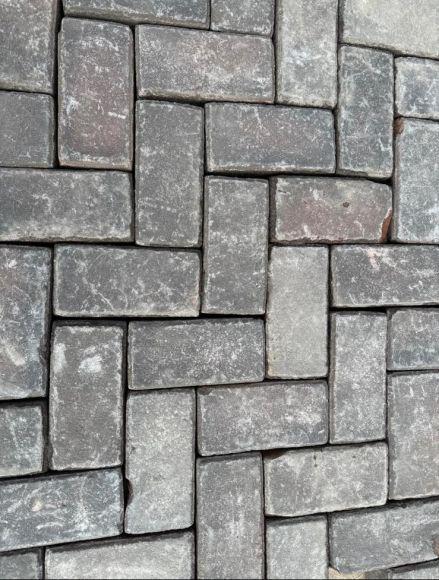 Oud gebakken keiformaat Veendam (op pallets), Tuin en Terras, Tegels en Klinkers, Ophalen of Verzenden