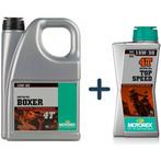 Motorex Aanbieding: Boxer 4T 15W50 5L = 4L + 1L, Verzenden