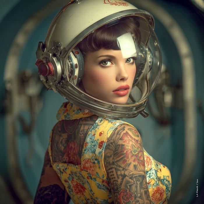 L.A French (1992) / David Law (1967) - Cosmonaut, Antiek en Kunst, Kunst | Designobjecten