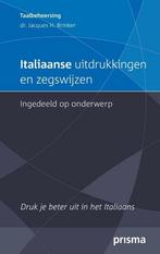 9789000348985 Prisma Taalbeheersing  -   Italiaanse uitdr..., Boeken, Nieuw, Jacques H. Brinker, Verzenden