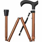 Wandelstok opvouwbaar - Bruin (Wandelstokken, Mobiliteit), Diversen, Ophalen of Verzenden, Nieuw
