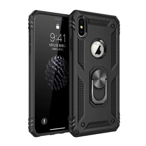 iPhone 8 Plus Hoesje  - Shockproof Case Cover Cas TPU Zwart, Telecommunicatie, Mobiele telefoons | Hoesjes en Frontjes | Apple iPhone