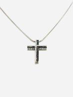 Ketting met hanger - 18 karaat Witgoud - 2.05ct. tw. Diamant