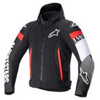 Alpinestars Zaca Air Jas Zwart Wit Fluo Rood, Nieuw met kaartje, Jas | textiel, Alpinestars, Heren