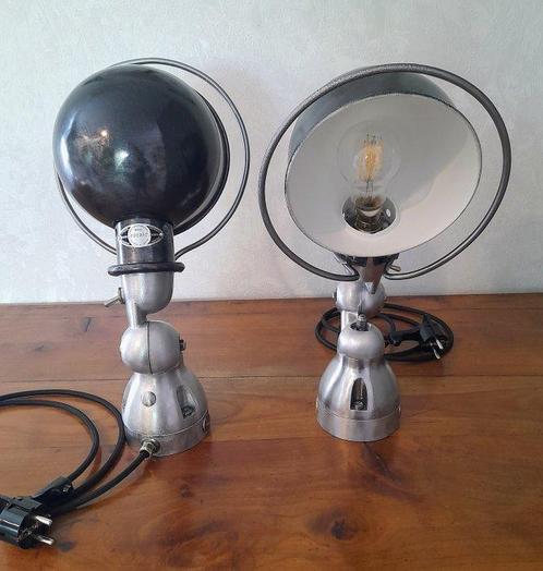 Jielde - Jean-Louis Domecq - Lamp (2) - zolder - Aluminium,, Antiek en Kunst, Antiek | Lampen