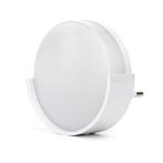 Nachtlampje rond daglichtwit | dagnachtsensor | 6500K - 1 Wa, Verzenden, Nieuw