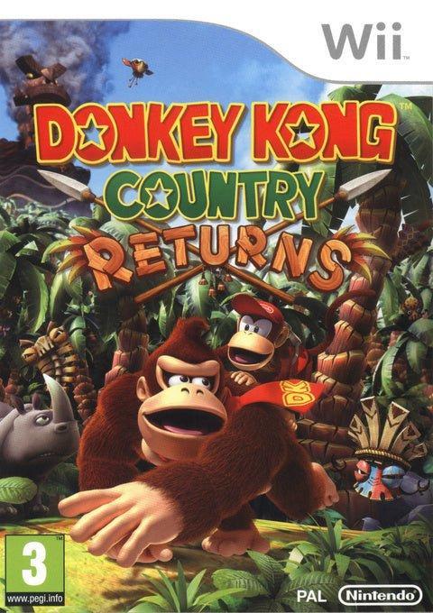Wii Donkey Kong Country Returns, Spelcomputers en Games, Games | Nintendo Wii, Zo goed als nieuw, Verzenden