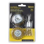 Benson Staalborstel Set - Voor Boormachines - Metaalbewer..., Doe-het-zelf en Verbouw, Gereedschap | Boormachines, Ophalen of Verzenden