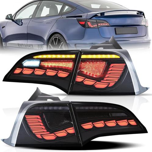 Tesla Model 3 Y LED Dynamische Achterlichten, Auto-onderdelen, Verlichting, Nieuw, Universele onderdelen, Ophalen of Verzenden