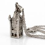 Zilver - Amulet - Spiritueel talisman, Antiek en Kunst