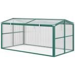 TRUUSK Kweekbak Alu 130x70x61cm Kweekbak Met Verstelbaar Dak, Tuin en Terras, Verzenden