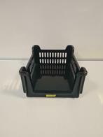 Magazijnbak grijpbak 40x30x16, stapelbaar, zwart, gebruikt -, Doe-het-zelf en Verbouw, Kratten en Dozen, Gebruikt, Minder dan 50 cm