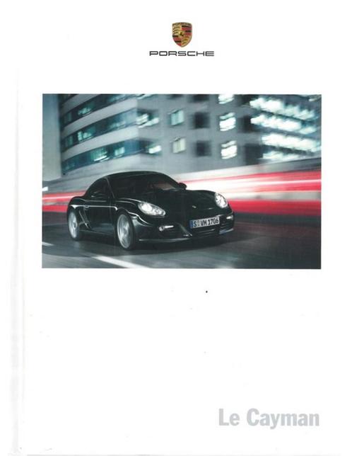 2011 PORSCHE CAYMAN HARDCOVER BROCHURE FRANS, Boeken, Auto's | Folders en Tijdschriften, Porsche