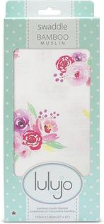 Lulujo swaddle bamboo 120x120 - Posies, Huis en Inrichting, Verzenden, Nieuw