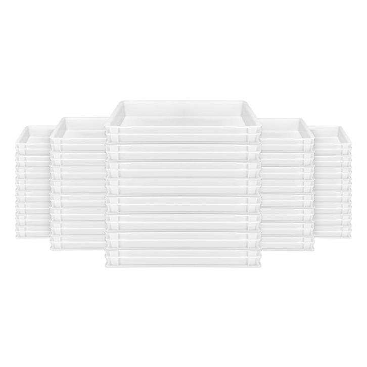 GGM Gastro | (40 stuks) Deegkrat - EN 600x400 - Wit |, Zakelijke goederen, Horeca | Keukenapparatuur, Nieuw in verpakking, Bakkerij en Slagerij