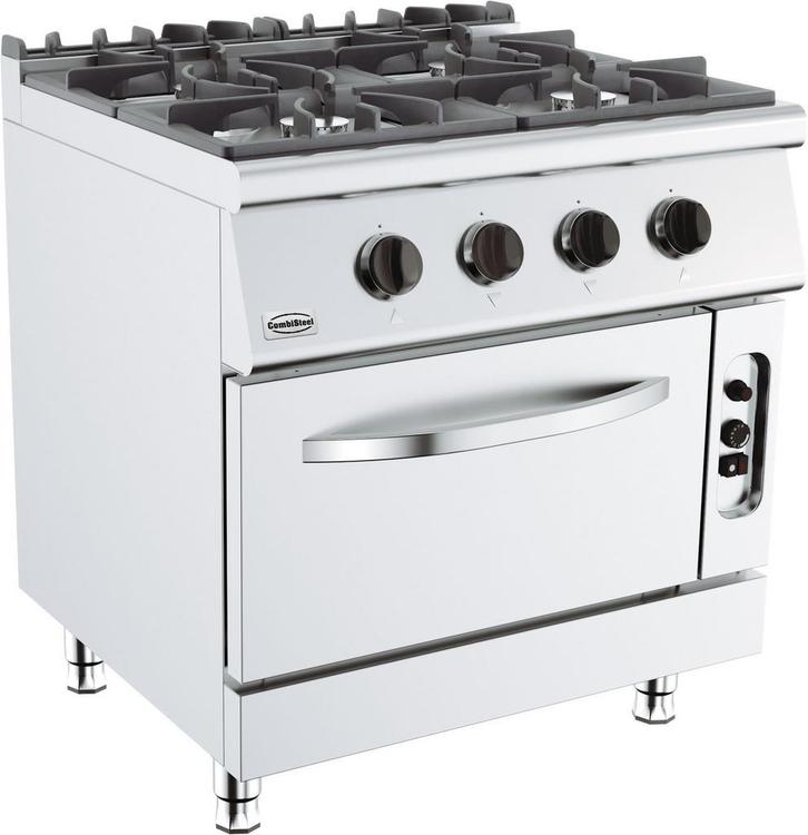 Horeca Gasfornuis & gasoven 4 Pits | 6 KW Combisteel, Zakelijke goederen, Horeca | Keukenapparatuur, Verzenden