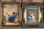 Ferdinand Ernst Lintz (1833-1909) - Twee 19e eeuwse Dames -, Antiek en Kunst