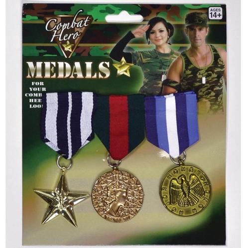 Militaire feest medailles - Medailles, Hobby en Vrije tijd, Feestartikelen, Ophalen of Verzenden