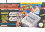 Super Nintendo Pal Version Street Fighter II Edition Boxed, Ophalen of Verzenden, Zo goed als nieuw